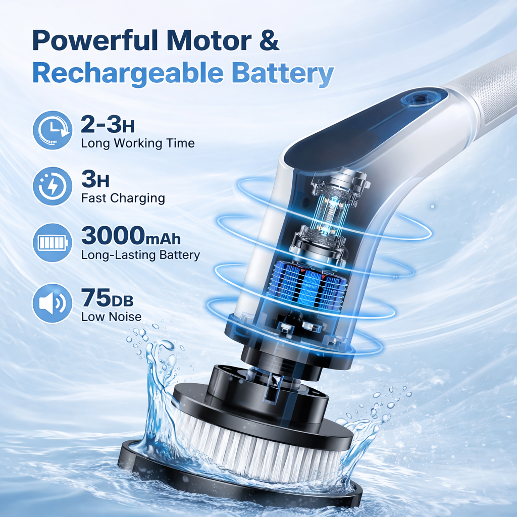 Spark Clean™ Electric Spin Scrubber